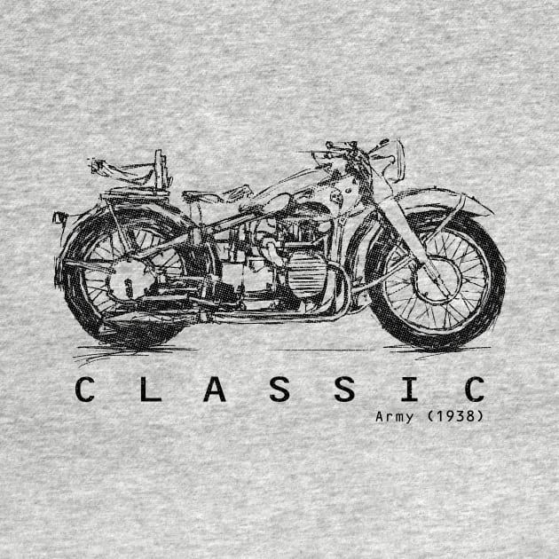 Vintage Motorcycle by HelloDisco